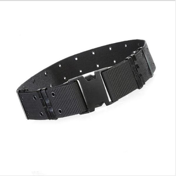 new army fan tactical belt s outer belt mountaineering outdoor sports pants student training outside canvas, Black;white
new army fan tactical belt s outer belt mountaineering outdoor sports pants student training outside canvas, Black;white