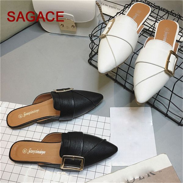 women flat slippers slip on mules women casual chain british shoes platform sandals chaussure big size shoes slippers, Black
women flat slippers slip on mules women casual chain british shoes platform sandals chaussure big size shoes slippers, Black