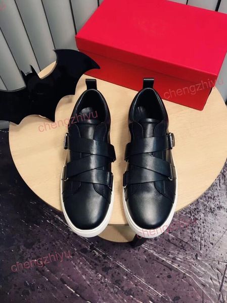 2019 new Designer Casual Shoes Women Men Mens Daily Lifestyle Skateboarding Shoe Luxury Trendy Platform Walking Trainers Black Genuine Leath
2019 new Designer Casual Shoes Women Men Mens Daily Lifestyle Skateboarding Shoe Luxury Trendy Platform Walking Trainers Black Genuine Leath