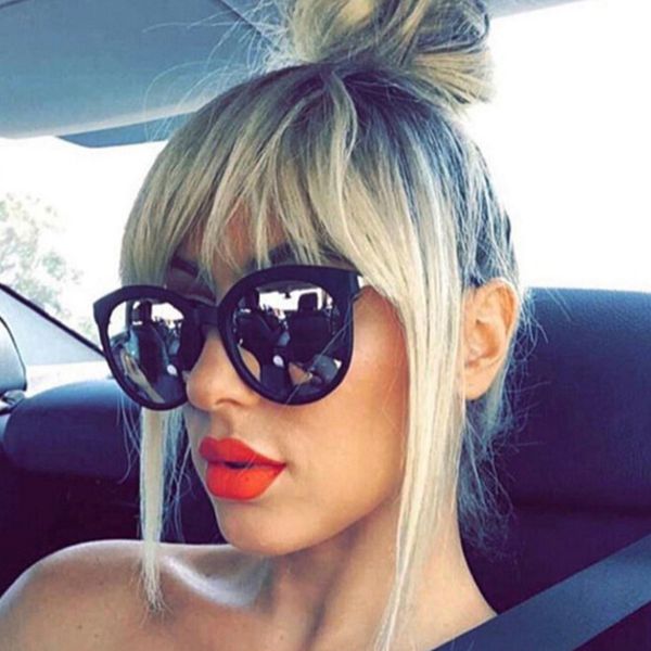 vintage womens fashion oval mirror sunglasses brand designer retro ladies sun glasses for women female eyewear uv400, White;black
vintage womens fashion oval mirror sunglasses brand designer retro ladies sun glasses for women female eyewear uv400, White;black