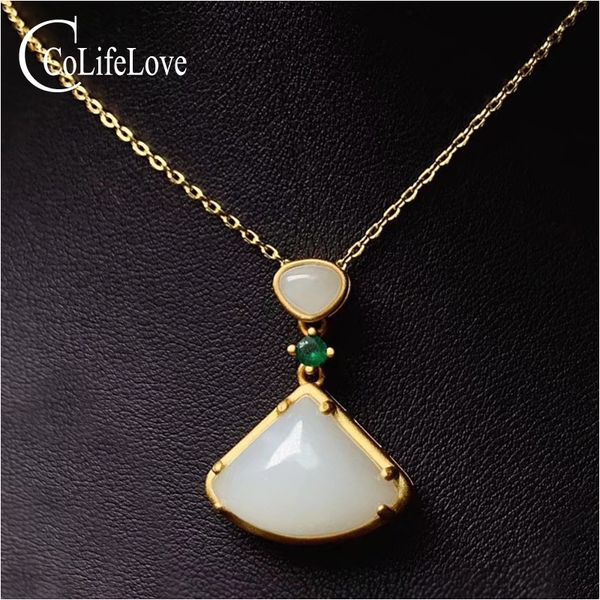 colife jewelry chinese style 925 silver pendant for party 13*18mm natural white jade necklace pendant fashion gemstone pendant
colife jewelry chinese style 925 silver pendant for party 13*18mm natural white jade necklace pendant fashion gemstone pendant