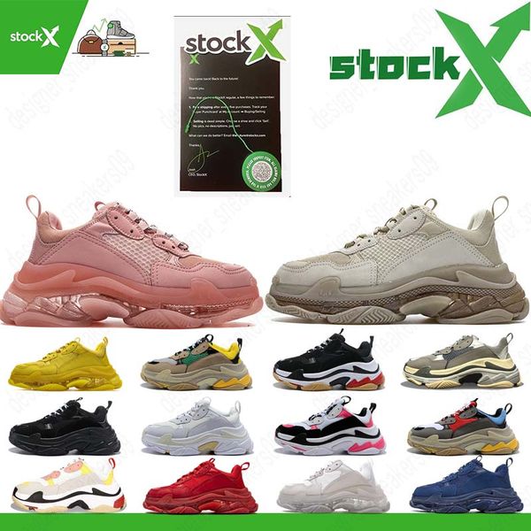stock x triple s designer casual shoes men women platform chaussures low old dad sneaker mens trainers luxury fashion shoes 36-45 vintage, Black
stock x triple s designer casual shoes men women platform chaussures low old dad sneaker mens trainers luxury fashion shoes 36-45 vintage, Black