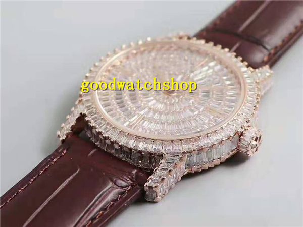 wristwatches diamond traditionnelle rose gold full automatic mens 9015 watch sapphire 28800 vph swiss diamond dial mechanical cryst ikad, Slivery;brown
wristwatches diamond traditionnelle rose gold full automatic mens 9015 watch sapphire 28800 vph swiss diamond dial mechanical cryst ikad, Slivery;brown