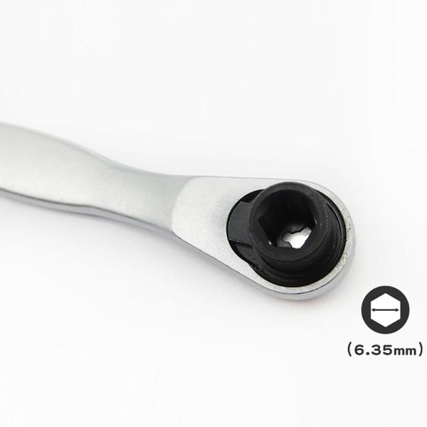 1/4inch drive steel auto 72 teeth mini spanner ratchet hex bit socket wrench single head quick release unblocking square
1/4inch drive steel auto 72 teeth mini spanner ratchet hex bit socket wrench single head quick release unblocking square