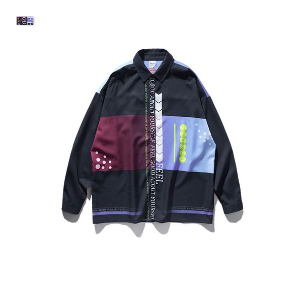 vimass 2020 fashion trend men plaid shirt autumn brand new men retro wild casual shirt male lapel long sleeve shirts, White;black
vimass 2020 fashion trend men plaid shirt autumn brand new men retro wild casual shirt male lapel long sleeve shirts, White;black