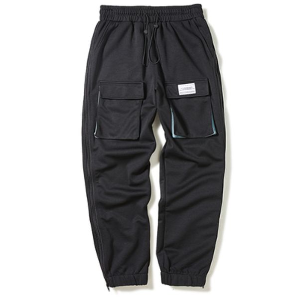 mens ins hip hop street fashion cargo pants pocket zipper contrast color casual male sport pants, Black
mens ins hip hop street fashion cargo pants pocket zipper contrast color casual male sport pants, Black