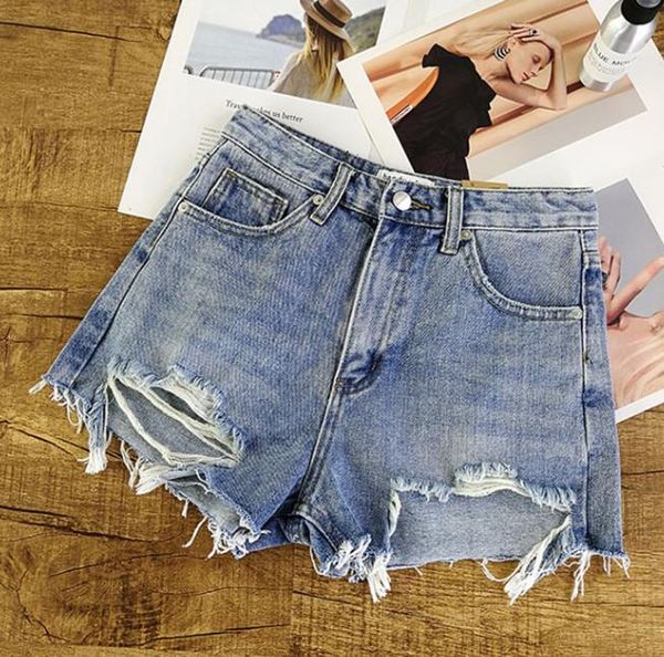 denim shorts women's spring wear 2019 new high waist show thin large shorts women's fashion, White;black
denim shorts women's spring wear 2019 new high waist show thin large shorts women's fashion, White;black