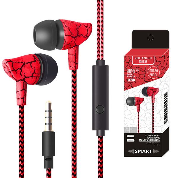 Braided Wired Earphones In Ear Subwoofer Crack Headphones With Volume Control Stereo Wheat Headsets Wear Comfortable Earbuds for Smartphones
Braided Wired Earphones In Ear Subwoofer Crack Headphones With Volume Control Stereo Wheat Headsets Wear Comfortable Earbuds for Smartphones