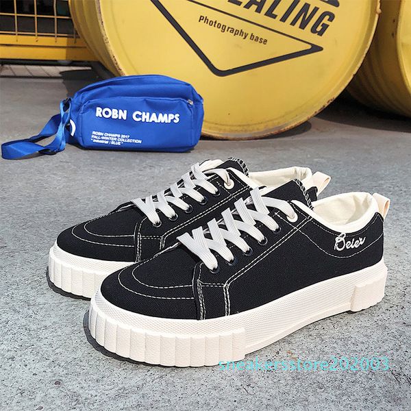 new casual canvas classic fashion flat shoes for men sneakers chaussure homme k4-13 s03, Black 
new casual canvas classic fashion flat shoes for men sneakers chaussure homme k4-13 s03, Black