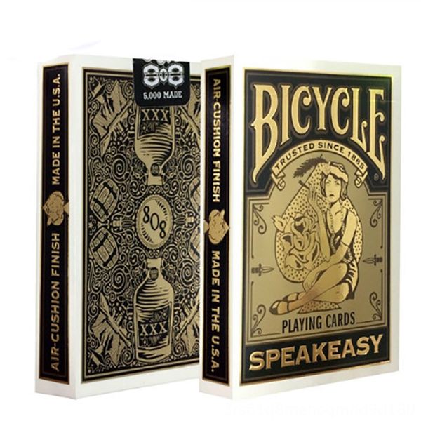bicycle speakeasy club 808 playing cards regular bicycle deck running wear athletic & outdoor apparel rider back card, Black;blue
bicycle speakeasy club 808 playing cards regular bicycle deck running wear athletic & outdoor apparel rider back card, Black;blue
