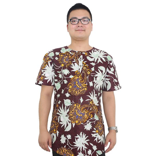 md african dashiki men t shirt short sleeve male cotton t shirt african print clothing for men 2019 new arrival casual tees, Red
md african dashiki men t shirt short sleeve male cotton t shirt african print clothing for men 2019 new arrival casual tees, Red