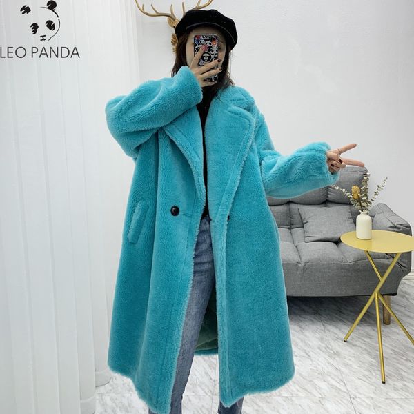 2020 autumn and winter new high-quality wool fur coat women retro silhouette loose teddy bear real wool coat, Black
2020 autumn and winter new high-quality wool fur coat women retro silhouette loose teddy bear real wool coat, Black