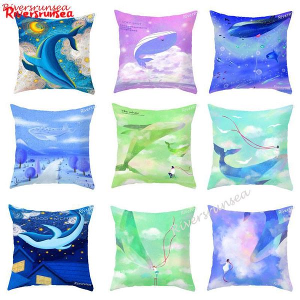 cute blue ocean world whale cushion color painted sea cartoon girl printed plush soft pillow for home children room decoration
cute blue ocean world whale cushion color painted sea cartoon girl printed plush soft pillow for home children room decoration