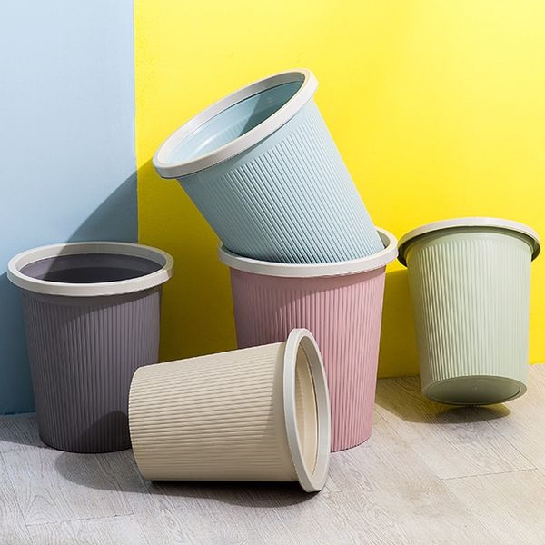 simple plastic trash can with pressure ring pp solid color garbage cans no cover wet and dry dustbin household tools waste container indoor
simple plastic trash can with pressure ring pp solid color garbage cans no cover wet and dry dustbin household tools waste container indoor