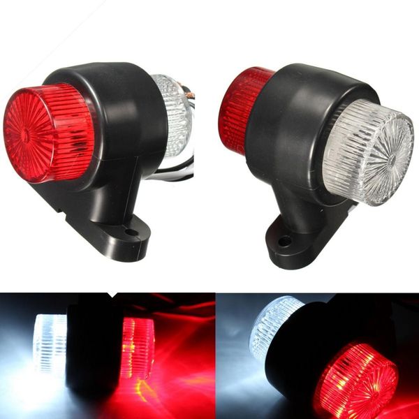 2pcs 10~30v 8 leds red & white double sides marker trailer lights warning lamp for car truck vhicles tail led light
2pcs 10~30v 8 leds red & white double sides marker trailer lights warning lamp for car truck vhicles tail led light