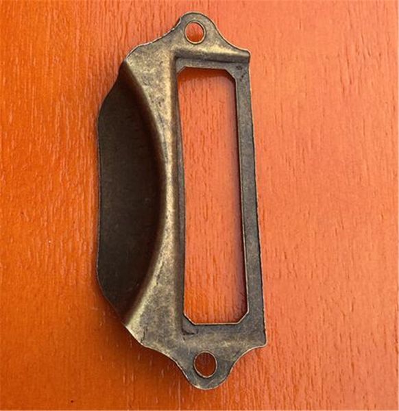 new home antique brass metal label pull frame handle file name card holder for furniture cabinet drawer box case bin
new home antique brass metal label pull frame handle file name card holder for furniture cabinet drawer box case bin