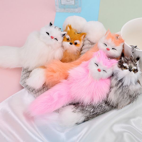 fluffy animal keychain pendant car key ring holder bag purse ornament decor women ladies key chains jewelry ring holder gift, Silver
fluffy animal keychain pendant car key ring holder bag purse ornament decor women ladies key chains jewelry ring holder gift, Silver
