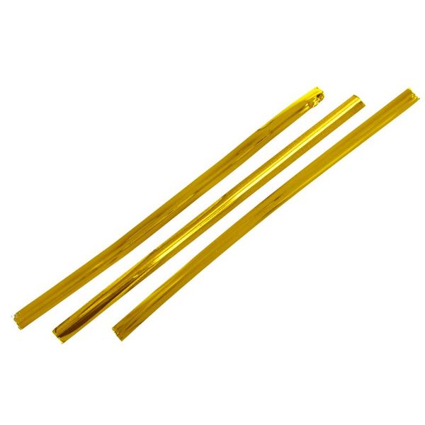 800x metallic twist ties wire for cake pops sealing bags lollipop 8cm pack color:gold size 8cm*0.4cm
800x metallic twist ties wire for cake pops sealing bags lollipop 8cm pack color:gold size 8cm*0.4cm