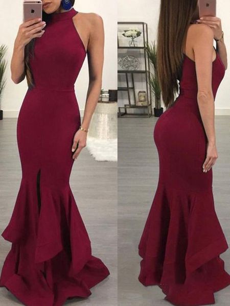 burgundy 2019 mermaid evening dresses jewel neck backless formal dresses evening gowns elegant yousef aljasm special occasion dresses, Black;red
burgundy 2019 mermaid evening dresses jewel neck backless formal dresses evening gowns elegant yousef aljasm special occasion dresses, Black;red