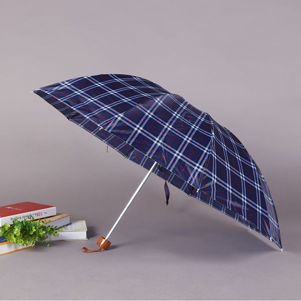 men women folding umbrellas outdoor portable three-folding uv protection plaid umbrella 10 bone rainproof windproof umbrella dh0990-1 t03
men women folding umbrellas outdoor portable three-folding uv protection plaid umbrella 10 bone rainproof windproof umbrella dh0990-1 t03