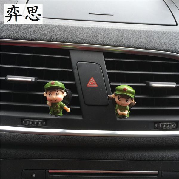 lovely soldiers dolls automobile air conditioning decoration perfume clip exquisite car perfume soldiers lover car air freshener
lovely soldiers dolls automobile air conditioning decoration perfume clip exquisite car perfume soldiers lover car air freshener