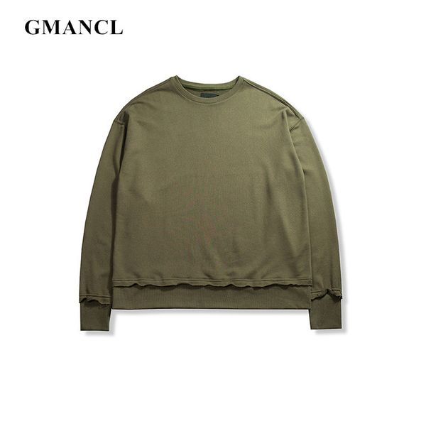 autumn men oversized vintage solid casual sweatshirts streetwear hip hop loose simple classic style kanye west cotton pullover, Black
autumn men oversized vintage solid casual sweatshirts streetwear hip hop loose simple classic style kanye west cotton pullover, Black
