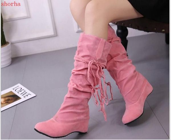 women boots new pink fashion women shoes plus size winter boots fringe high shoes female boots suede ladies shoes, Black
women boots new pink fashion women shoes plus size winter boots fringe high shoes female boots suede ladies shoes, Black