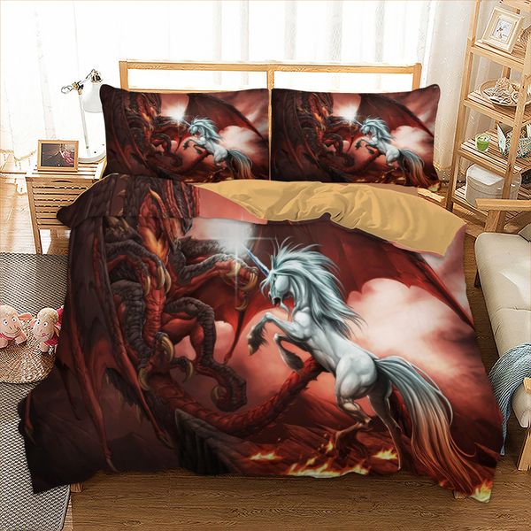 3d design digital printing skull dropshipping cartoon anime duvet cover sets fashion bedclothes dragon and unicorn fighting
3d design digital printing skull dropshipping cartoon anime duvet cover sets fashion bedclothes dragon and unicorn fighting