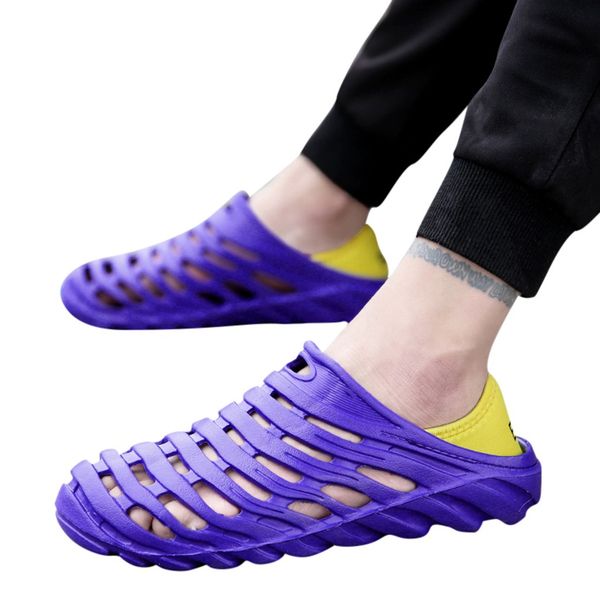 men's waterproof beach sandals elastic heel leisure hollow outdoor casual shoes leisure outdoor casual shoes#g2, Blue;gray
men's waterproof beach sandals elastic heel leisure hollow outdoor casual shoes leisure outdoor casual shoes#g2, Blue;gray