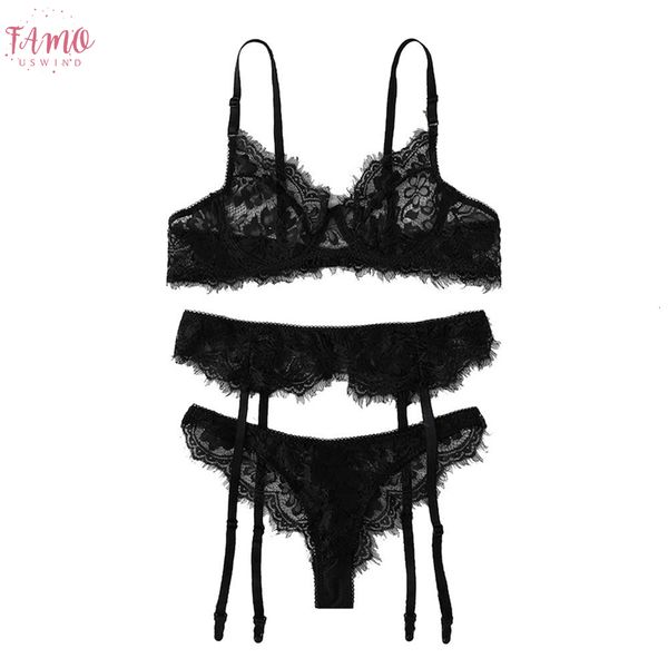 2019 lace bra panty garter belt set women black transparent lingerie seamless intimates underwear bralette briefs plus size, Red;black
2019 lace bra panty garter belt set women black transparent lingerie seamless intimates underwear bralette briefs plus size, Red;black