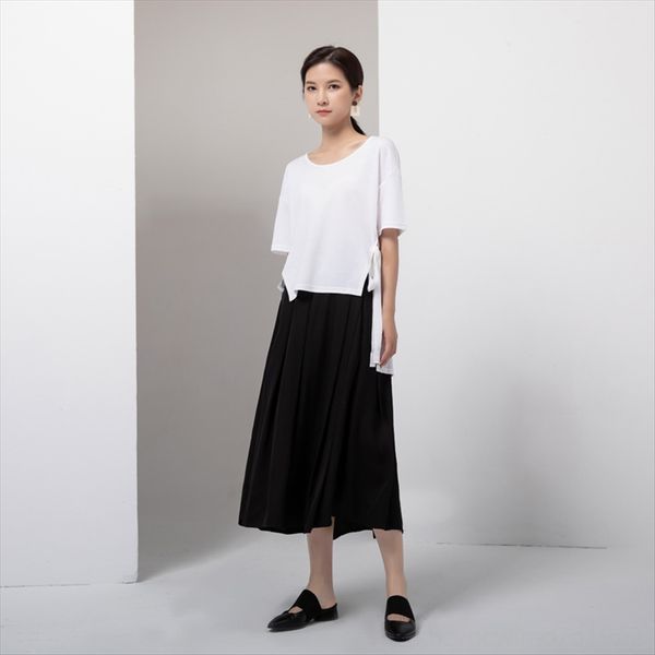 2020 women's irregular versatile belt loose slim casual 2020 t-shirt women's irregular versatile t-shirt belt loose slim casual to, White
2020 women's irregular versatile belt loose slim casual 2020 t-shirt women's irregular versatile t-shirt belt loose slim casual to, White