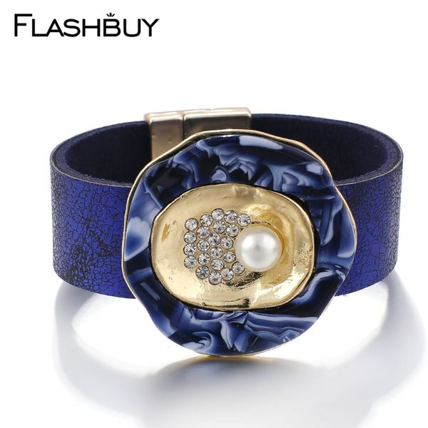 flashbuy fashion big alloy charms pearl bracelets for women rhinestone trendy bangle fashion jewelry femme wedding accessories, Golden;silver
flashbuy fashion big alloy charms pearl bracelets for women rhinestone trendy bangle fashion jewelry femme wedding accessories, Golden;silver