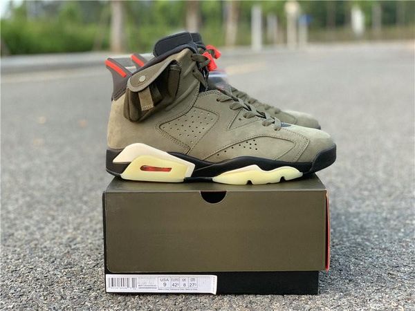 with box travis scott 6 basketball designer shoes medium olive black sail university red vi cactus jack fashion trainers size36-47
with box travis scott 6 basketball designer shoes medium olive black sail university red vi cactus jack fashion trainers size36-47