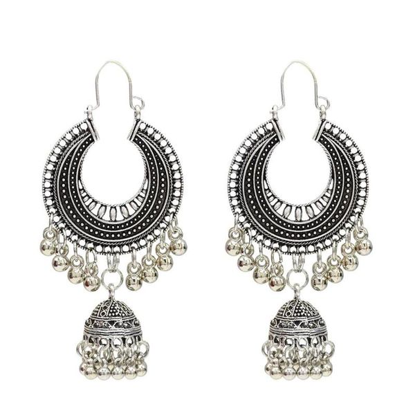 vintage jhumka jhumki earrings for women boho ethnic bells long tassel earring statement wedding party bridal jewelry, Silver
vintage jhumka jhumki earrings for women boho ethnic bells long tassel earring statement wedding party bridal jewelry, Silver