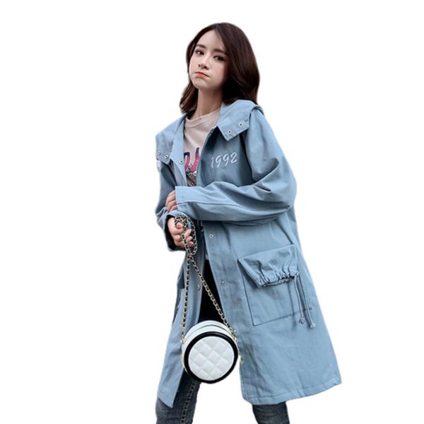 autumn loose long clothing coat women fashion embroidery pocket windbreaker vadim modis manteau femme clothes vintage overcoat, Tan;black
autumn loose long clothing coat women fashion embroidery pocket windbreaker vadim modis manteau femme clothes vintage overcoat, Tan;black