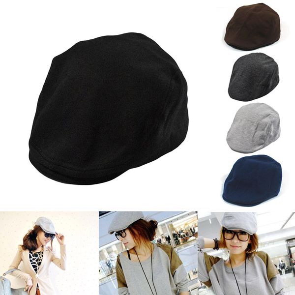 men women beret solid color cotton simple vintage peaked cap for spring xrq88, Blue;gray
men women beret solid color cotton simple vintage peaked cap for spring xrq88, Blue;gray