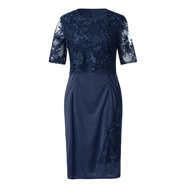 Women Dresses Spring Summer Dress Women Fashion Lace Elegant Mother Of Bride Dress Knee Length Plus Size Dress
Women Dresses Spring Summer Dress Women Fashion Lace Elegant Mother Of Bride Dress Knee Length Plus Size Dress