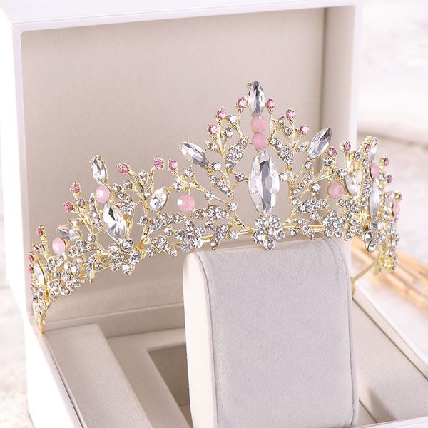 new arrival rhinestone hair crown wedding hair accessories women elegant bridal head tiara handmade flower head decoration, Golden;white
new arrival rhinestone hair crown wedding hair accessories women elegant bridal head tiara handmade flower head decoration, Golden;white