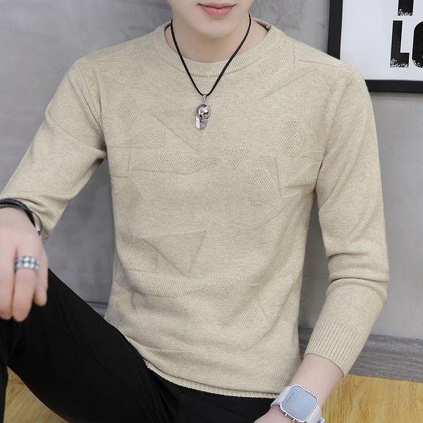 new solid sweaters men casual autumn winter o-neck pullovers knitted slim fit long sleeve shirt mens sweaters male clothing, White;black
new solid sweaters men casual autumn winter o-neck pullovers knitted slim fit long sleeve shirt mens sweaters male clothing, White;black