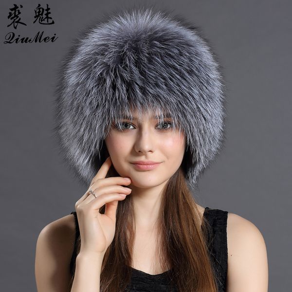 qiumei women real fox fur hats winter elastic luxury fur caps knitted lined genuine raccoon fox fur beanies russian bomber hats y200102, Blue;gray
qiumei women real fox fur hats winter elastic luxury fur caps knitted lined genuine raccoon fox fur beanies russian bomber hats y200102, Blue;gray