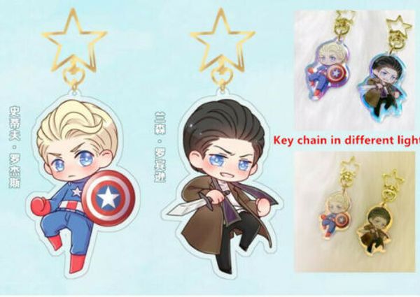 cosmile marvel the ranson acrylic keyring keychain creative limited fashion creative new hot, Silver
cosmile marvel the ranson acrylic keyring keychain creative limited fashion creative new hot, Silver