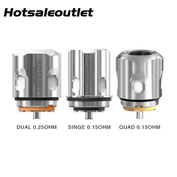 Ehpro Raptor Замена сетки катушки Single 0.15ohm / Dual 0.25ohm / Quad 0.15ohm винтовая головка для Ehpro Raptor бака 100% оригинал
Ehpro Raptor Замена сетки катушки Single 0.15ohm / Dual 0.25ohm / Quad 0.15ohm винтовая головка для Ehpro Raptor бака 100% оригинал