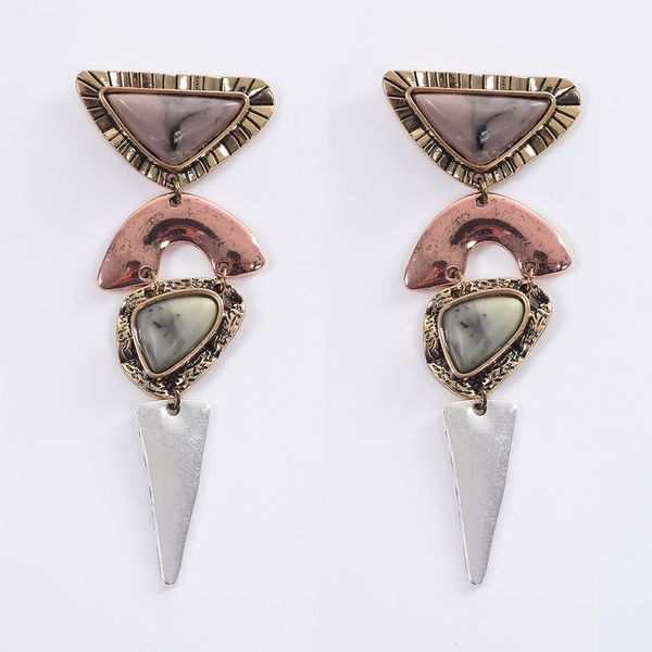 ppg&pgg new stones dangle earrings for women vintage metal long pendant statement earrings factory dropshipping jewelry, Silver
ppg&pgg new stones dangle earrings for women vintage metal long pendant statement earrings factory dropshipping jewelry, Silver