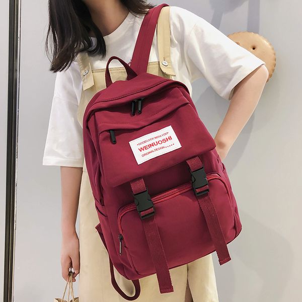 waterproof buckle backpack women large capacity school bags for teenage girl nylon backpack multi pocket female fashion bag lady
waterproof buckle backpack women large capacity school bags for teenage girl nylon backpack multi pocket female fashion bag lady