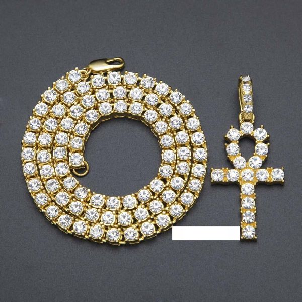 egyptian ankh key necklaces mens rhinestones crystal cross iced out pendant and hip hop bling iced out chains mens hip hop jewelry, Silver
egyptian ankh key necklaces mens rhinestones crystal cross iced out pendant and hip hop bling iced out chains mens hip hop jewelry, Silver
