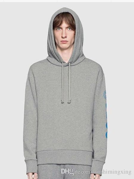 18ss spring europe italy fashion men luxury embroidery dragon sport sweatshirt trousers casual women hoodies coat pants tracksuit suits, Gray 
18ss spring europe italy fashion men luxury embroidery dragon sport sweatshirt trousers casual women hoodies coat pants tracksuit suits, Gray