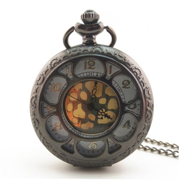 antique pocket watches hollow out flower vintage transparent retro necklace pocket & fob watch with chain for men women, Slivery;golden
antique pocket watches hollow out flower vintage transparent retro necklace pocket & fob watch with chain for men women, Slivery;golden