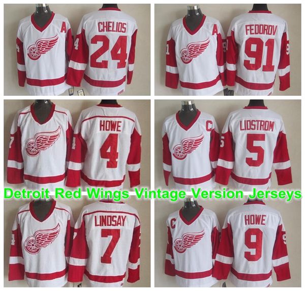 detroit red wings vintage version jerseys 19 yzerman 9 howe 24 chelios 5 lidstrom 91 fedorov 14 shanahan excellent ccm hockey jerseys, Black;red
detroit red wings vintage version jerseys 19 yzerman 9 howe 24 chelios 5 lidstrom 91 fedorov 14 shanahan excellent ccm hockey jerseys, Black;red