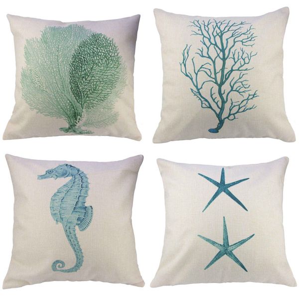 sea sanda dollar blue crab branch marine life plant decorative square pillowcase linen cotton seahorse starfish coral tree cushioin cover
sea sanda dollar blue crab branch marine life plant decorative square pillowcase linen cotton seahorse starfish coral tree cushioin cover