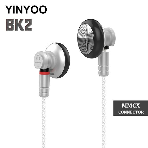 yinyoo bk2 earbud 14.8mm dynamic driver headset hifi metal earphone flagship earbud with mmcx detachable cable
yinyoo bk2 earbud 14.8mm dynamic driver headset hifi metal earphone flagship earbud with mmcx detachable cable